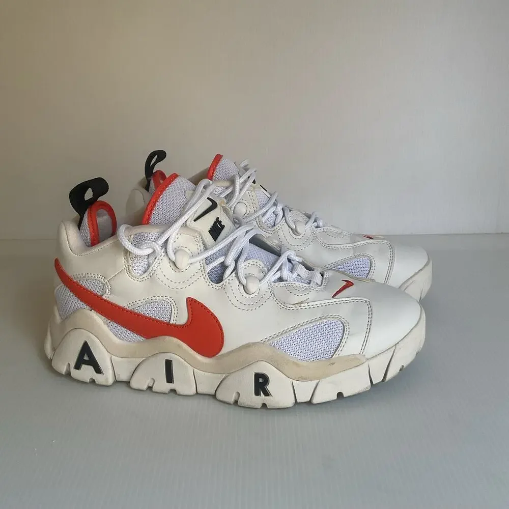 Nike Air Barrage Low White University  Sneakers Men’s Size 7 CJ5395-100 Y2K